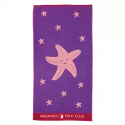 GREENWICH POLO CLUB JUNIOR ΠΕΤΣΕΤΑ ΘΑΛΑΣΣΗΣ 70Χ140 3898 PURPLE