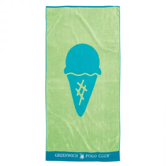 GREENWICH POLO CLUB JUNIOR ΠΕΤΣΕΤΑ ΘΑΛΑΣΣΗΣ 70Χ140 3899 GREEN