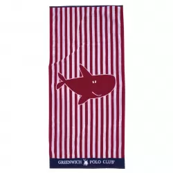 GREENWICH POLO CLUB JUNIOR ΠΕΤΣΕΤΑ ΘΑΛΑΣΣΗΣ 70Χ140 3901 RED