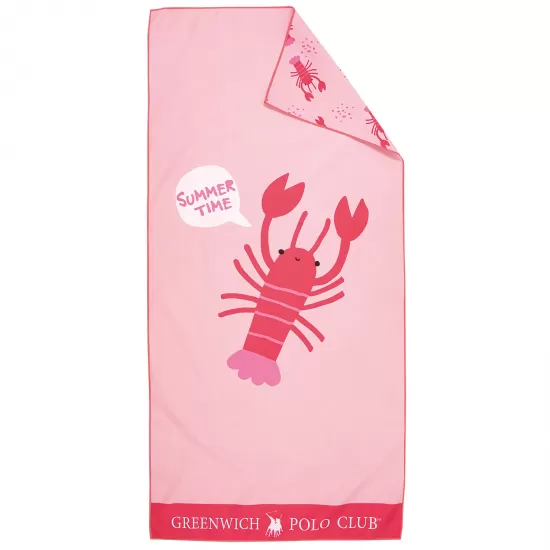 GREENWICH POLO CLUB JUNIOR ΠΕΤΣΕΤΑ ΘΑΛΑΣΣΗΣ 70Χ140 4040 PINK