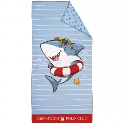 GREENWICH POLO CLUB JUNIOR ΠΕΤΣΕΤΑ ΘΑΛΑΣΣΗΣ 70Χ140 4044 BLUE, RED