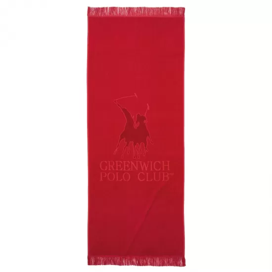 GREENWICH POLO CLUB ΠΕΤΣΕΤΑ ΘΑΛΑΣΣΗΣ 70Χ170 3657 RED