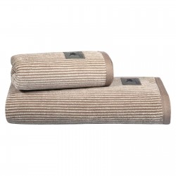 GREENWICH POLO CLUB ΠΕΤΣΕΤΑ ΜΠΑΝΙΟΥ 80Χ150 LOFT 4140 BEIGE, TAUPE