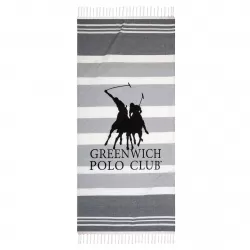 GREENWICH POLO CLUB ΠΕΤΣΕΤΑ-ΠΑΡΕΟ 80Χ170 3841 GREY