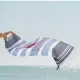 GREENWICH POLO CLUB ΠΕΤΣΕΤΑ-ΠΑΡΕΟ 80Χ170 3843 BLUE