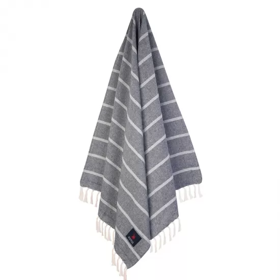 GREENWICH POLO CLUB ΠΕΤΣΕΤΑ-ΠΑΡΕΟ 80Χ170 3845 GREY