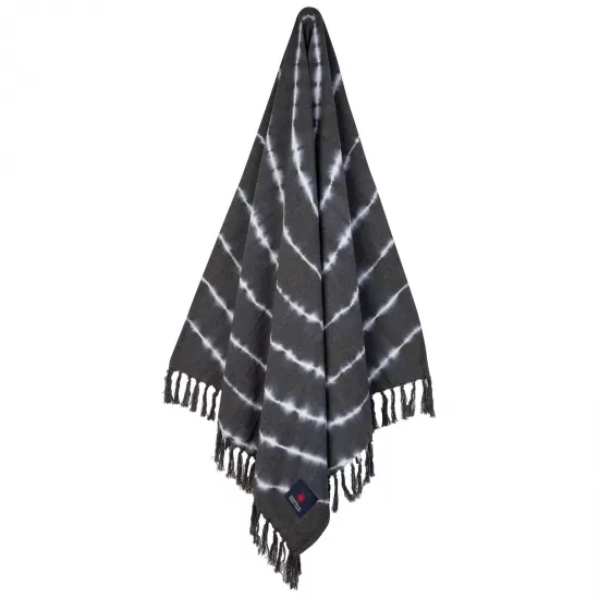 GREENWICH POLO CLUB ΠΕΤΣΕΤΑ-ΠΑΡΕΟ 80Χ170 3848 BLACK