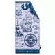 GREENWICH POLO CLUB ΠΕΤΣΕΤΑ ΘΑΛΑΣΣΗΣ 80Χ170 3909 BLUE, TAUPE