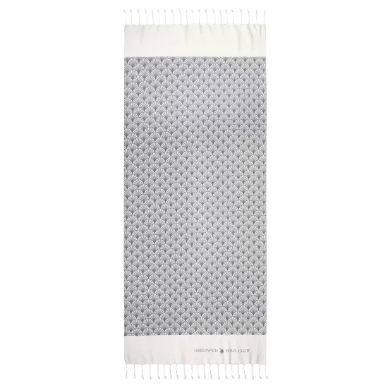 GREENWICH POLO CLUB ΠΕΤΣΕΤΑ-ΠΑΡΕΟ 80Χ180 3667 GREY