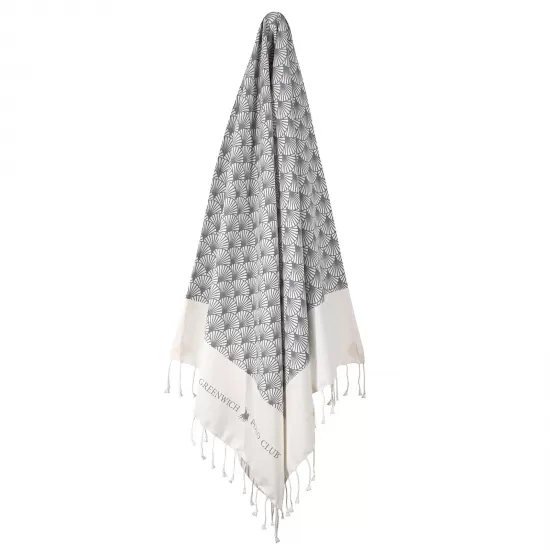 GREENWICH POLO CLUB ΠΕΤΣΕΤΑ-ΠΑΡΕΟ 80Χ180 3667 GREY