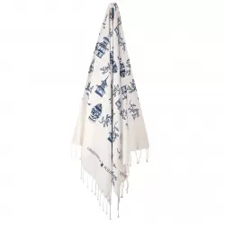 GREENWICH POLO CLUB ΠΕΤΣΕΤΑ-ΠΑΡΕΟ 80Χ180 3670 BLUE