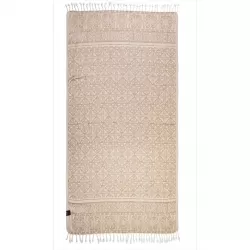 GREENWICH POLO CLUB ΠΕΤΣΕΤΑ-ΠΑΡΕΟ 80Χ180 3681 TAUPE