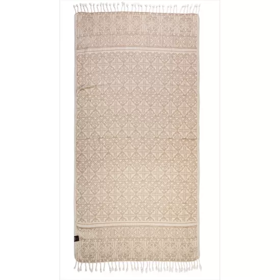 GREENWICH POLO CLUB ΠΕΤΣΕΤΑ-ΠΑΡΕΟ 80Χ180 3681 TAUPE