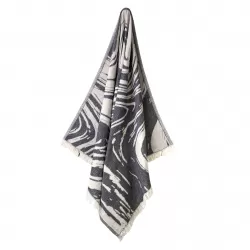 GREENWICH POLO CLUB ΠΕΤΣΕΤΑ-ΠΑΡΕΟ 80Χ180 3682 BLACK
