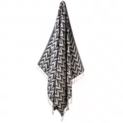 GREENWICH POLO CLUB ΠΕΤΣΕΤΑ-ΠΑΡΕΟ 80Χ180 3684 BLACK
