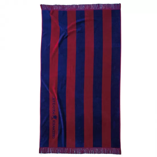 GREENWICH POLO CLUB ΠΕΤΣΕΤΑ ΘΑΛΑΣΣΗΣ 90Χ170 3724 BLUE, RED