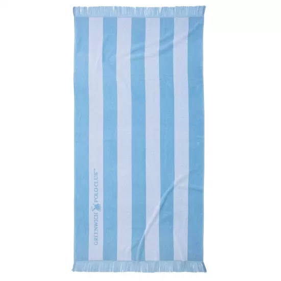 GREENWICH POLO CLUB ΠΕΤΣΕΤΑ ΘΑΛΑΣΣΗΣ 90Χ170 3728 BLUE, WHITE