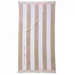 GREENWICH POLO CLUB ΠΕΤΣΕΤΑ ΘΑΛΑΣΣΗΣ 90Χ170 3729 TAUPE, WHITE