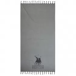 GREENWICH POLO CLUB ΠΕΤΣΕΤΑ-ΠΑΡΕΟ 90Χ170 3794 GREY