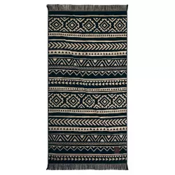 GREENWICH POLO CLUB ΠΕΤΣΕΤΑ ΘΑΛΑΣΣΗΣ 90Χ170 3829 BLACK, TAUPE