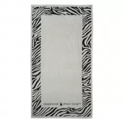 GREENWICH POLO CLUB ΠΕΤΣΕΤΑ ΘΑΛΑΣΣΗΣ 90Χ170 3885 BLACK, IVORY