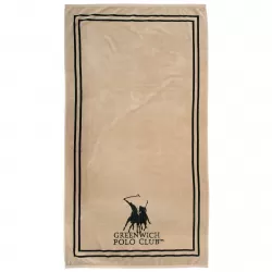 GREENWICH POLO CLUB ΠΕΤΣΕΤΑ ΘΑΛΑΣΣΗΣ 90Χ170 4050 BLACK, TAUPE