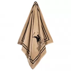 GREENWICH POLO CLUB ΠΕΤΣΕΤΑ ΘΑΛΑΣΣΗΣ 90Χ170 4050 BLACK, TAUPE