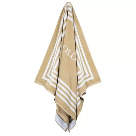 GREENWICH POLO CLUB ΠΕΤΣΕΤΑ ΘΑΛΑΣΣΗΣ 90Χ170 4053 BLACK, TAUPE