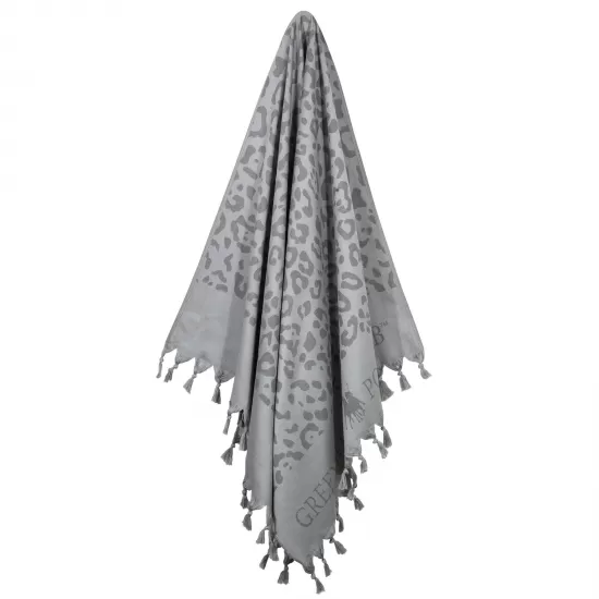 GREENWICH POLO CLUB ΠΕΤΣΕΤΑ-ΠΑΡΕΟ 90Χ170 4061 GREY