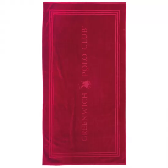 GREENWICH POLO CLUB ΠΕΤΣΕΤΑ ΘΑΛΑΣΣΗΣ 90Χ170 4066 RED