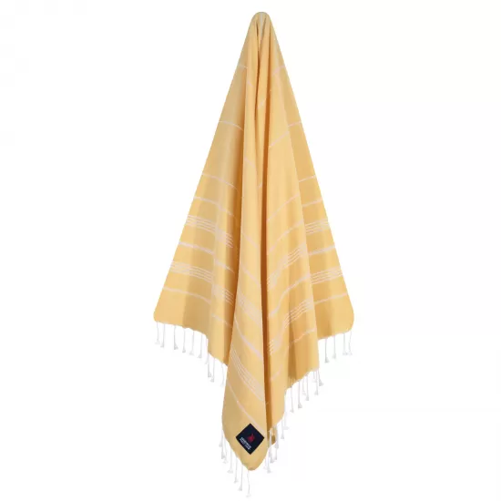 GREENWICH POLO CLUB ΠΕΤΣΕΤΑ-ΠΑΡΕΟ 80Χ180 3809 YELLOW