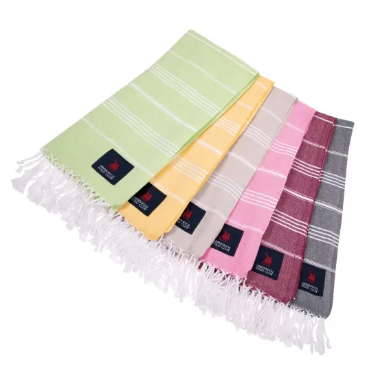 GREENWICH POLO CLUB ΠΕΤΣΕΤΑ-ΠΑΡΕΟ 80Χ180 3810 PINK