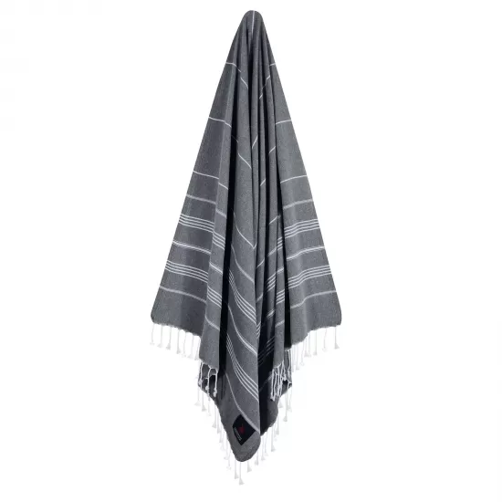 GREENWICH POLO CLUB ΠΕΤΣΕΤΑ-ΠΑΡΕΟ 80Χ180 3812 GREY
