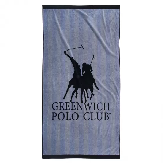 GREENWICH POLO CLUB ΠΕΤΣΕΤΑ ΘΑΛΑΣΣΗΣ 90Χ180 3856 GREY