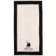 GREENWICH POLO CLUB ΠΕΤΣΕΤΑ ΘΑΛΑΣΣΗΣ 90Χ180 3858 BLACK, ECRU