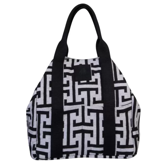 GREENWICH POLO CLUB ΤΣΑΝΤΑ ΘΑΛΑΣΣΗΣ 35Χ40Χ38 3839 BLACK, GREY