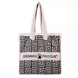 GREENWICH POLO CLUB ΤΣΑΝΤΑ ΘΑΛΑΣΣΗΣ 42Χ45 3732 BLACK, IVORY