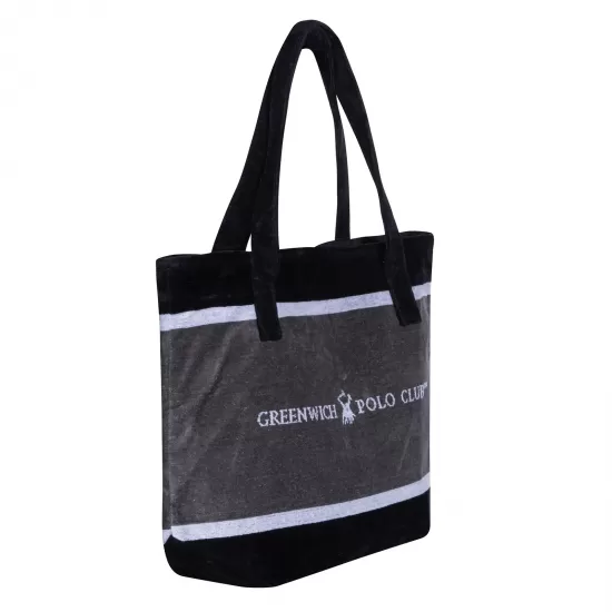 GREENWICH POLO CLUB ΤΣΑΝΤΑ ΘΑΛΑΣΣΗΣ 55Χ40 3865 BLACK, GREY