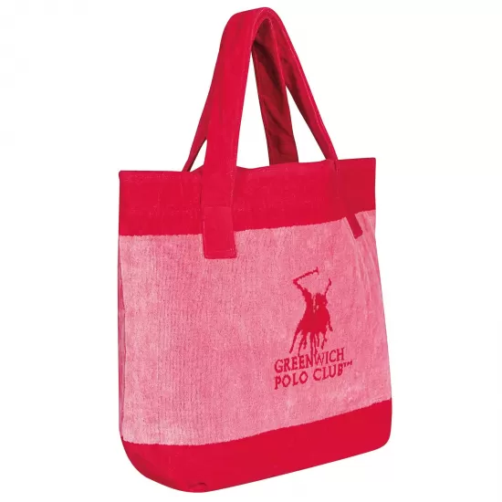 GREENWICH POLO CLUB ΤΣΑΝΤΑ ΘΑΛΑΣΣΗΣ 55Χ40 4000 PINK, RED