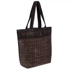 GREENWICH POLO CLUB ΤΣΑΝΤΑ ΘΑΛΑΣΣΗΣ 55Χ40 4004 BROWN
