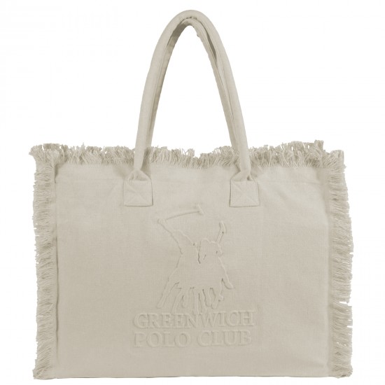 GREENWICH POLO CLUB ΤΣΑΝΤΑ ΘΑΛΑΣΣΗΣ 55Χ40 ESSENTIAL 5244 WHITE