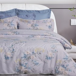 DAS HOME ΠΑΠΛΩΜΑ ΥΠΕΡΔΙΠΛΟ PRESTIGE 1710 GREY, LILAC