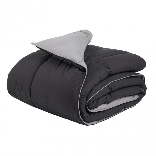 DAS HOME ΠΑΠΛΩΜΑ ΜΟΝΟ HAPPY 9693 BLACK, GREY