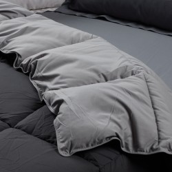 DAS HOME ΠΑΠΛΩΜΑ ΥΠΕΡΔΙΠΛΟ HAPPY 9693 BLACK, GREY