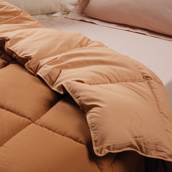 DAS HOME ΠΑΠΛΩΜΑ ΥΠΕΡΔΙΠΛΟ HAPPY 9694 SALMON, TERACOTTA