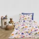 DAS KIDS ΚΟΥΒΕΡΛΙ ΜΟΝΟ 4927 BLUE, GREEN, WHITE