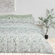 DAS HOME ΚΟΥΒΕΡΛΙ ΥΠΕΡΔΙΠΛΟ DAILY 3173 GREEN, WHITE