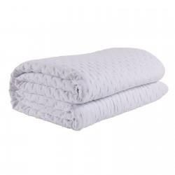 DAS HOME ΚΟΥΒΕΡΛΙ ΜΟΝΟ HAPPY 9658 WHITE
