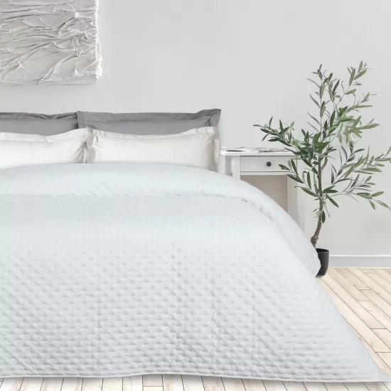 DAS HOME ΚΟΥΒΕΡΛΙ ΥΠΕΡΔΙΠΛΟ HAPPY 9658 WHITE
