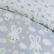 DAS KIDS ΣΕΤ ΠΑΠΛΩΜΑΤΟΘΗΚΗ ΜΟΝΗ 4823 ΓΚΡΙ, ΛΕΥΚΟ, ΜΕΝΤΑ